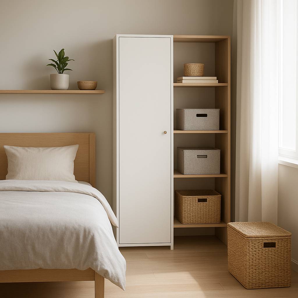 Idées de rangement malines pour une chambre optimisée - Optimiser l’espace avec des rangements adaptés