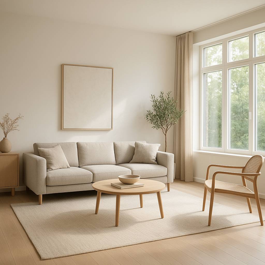 Salon moderne : astuces pour gagner en lumière et espace - Optimiser la lumière naturelle