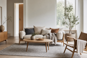 Tapis et textiles scandinaves : réchauffer sans alourdir