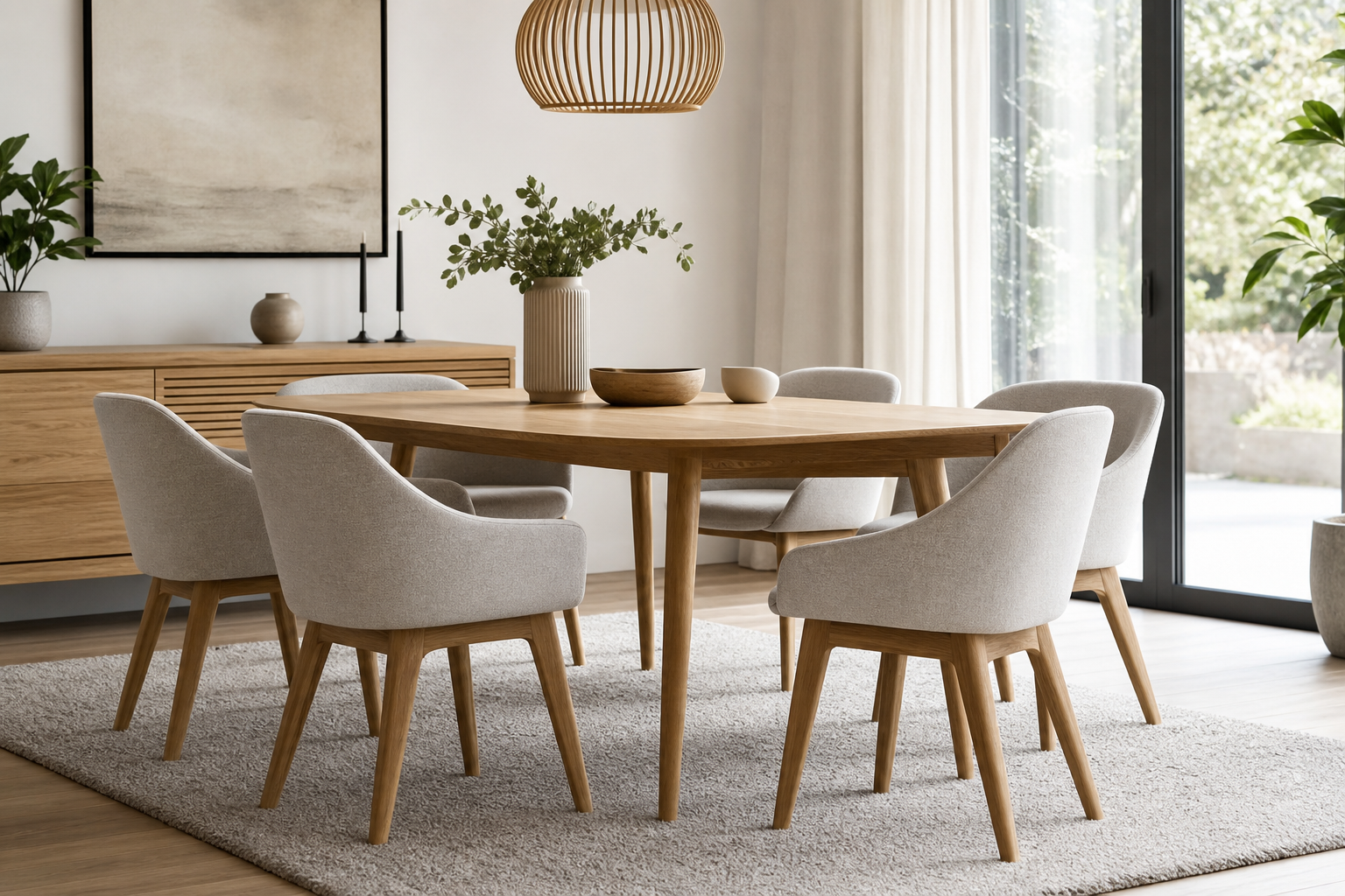 Chaises scandinaves : le confort qui sublime votre salle à manger