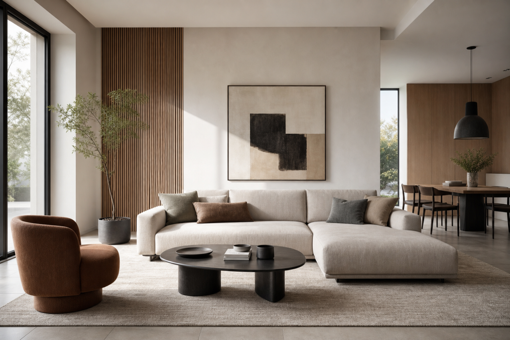 Les principes de la décoration contemporaine