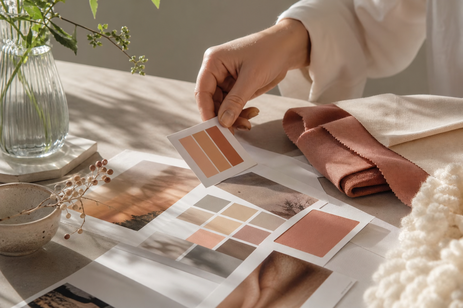 Pourquoi certaines palettes de couleurs semblent-elles plus charnelles que d’autres ?