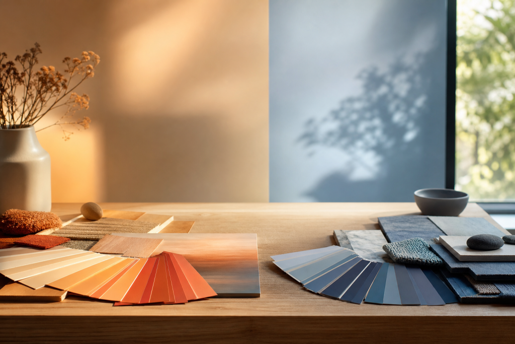 Température émotionnelle des couleurs